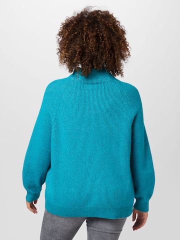mėlyna Tom Tailor Women + Megztinis