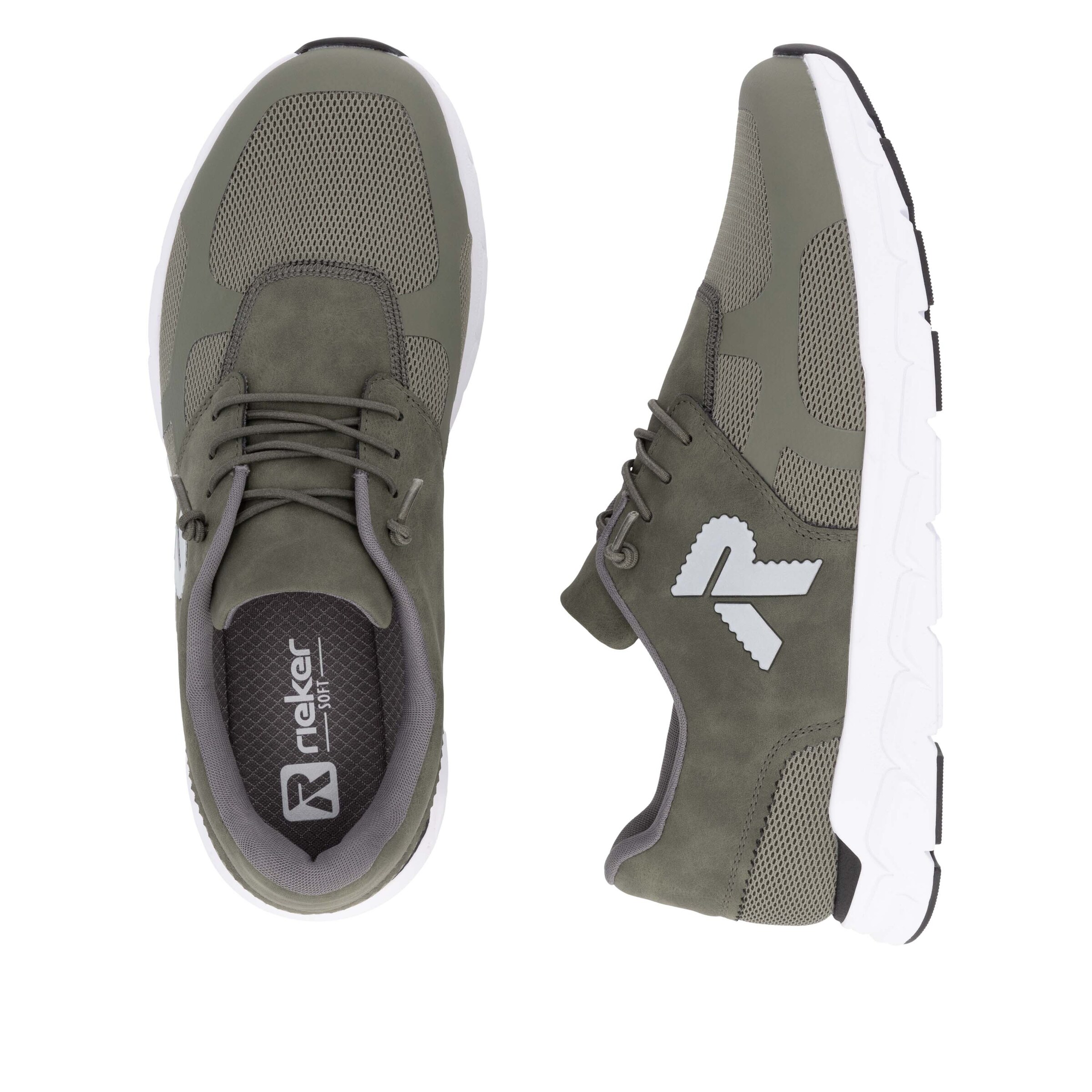 Sneaker bassa di Rieker Sport in verde