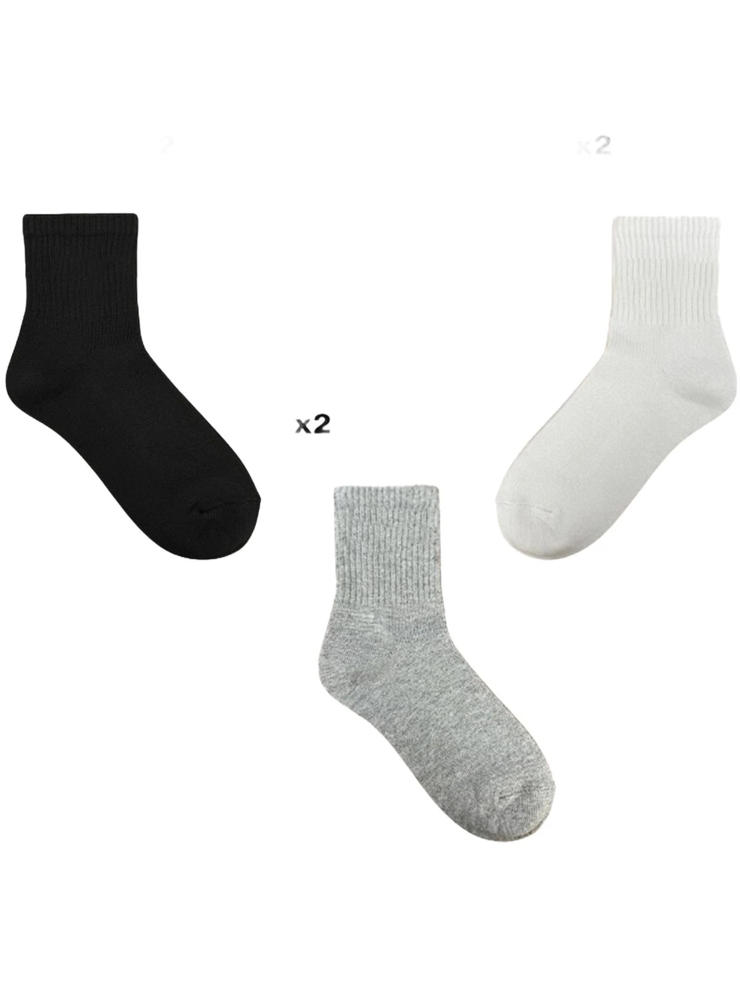 El Sueno Sokken 'Quarter Sportsocken' in Gemengde kleuren