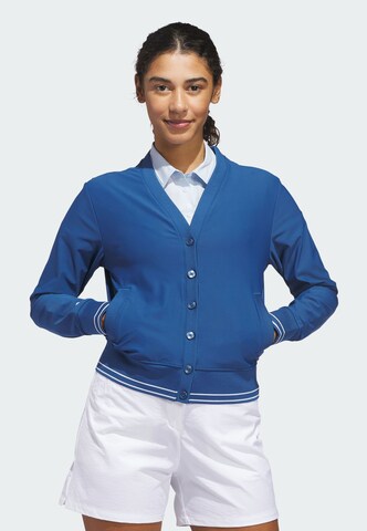 Cardigans de sport 'Ultimate365 Tour' ADIDAS PERFORMANCE en bleu : devant