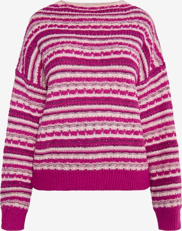 Pullover di IZIA in rosa: frontale