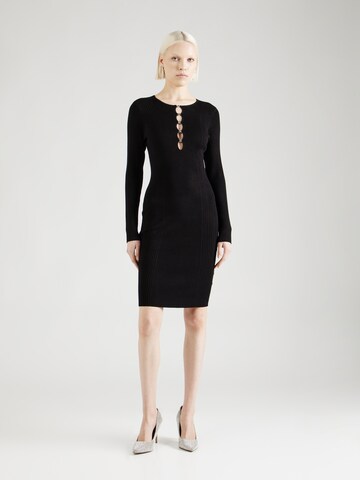 GUESS - Vestido de punto 'Melissa' en negro: frente