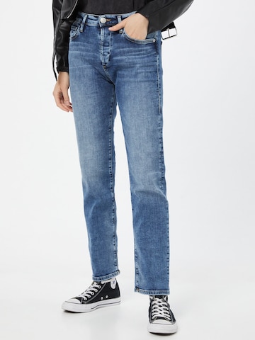 Regular Jean True Religion en bleu : devant