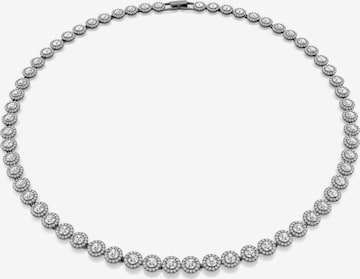 Chaîne Swarovski en argent : devant