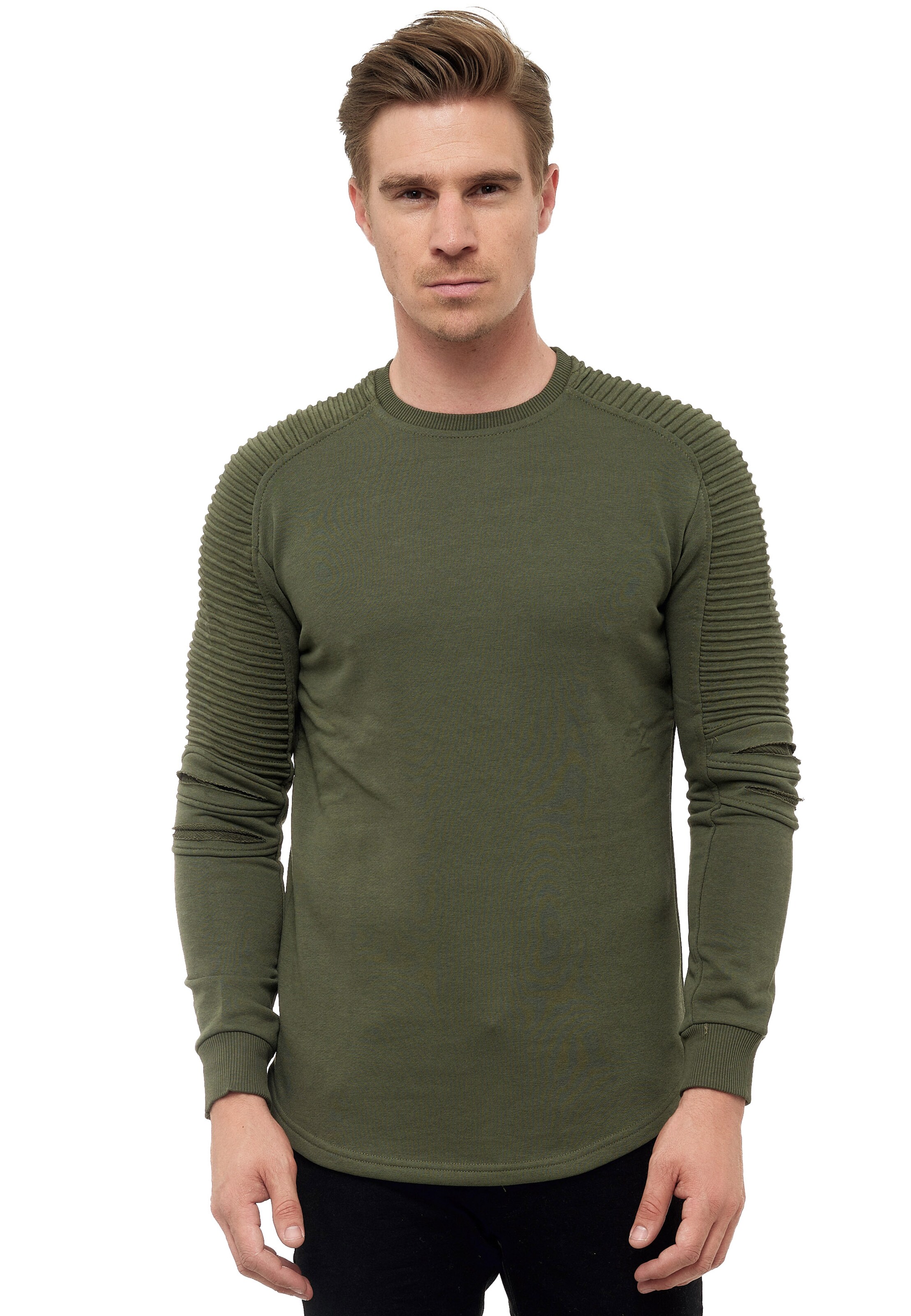 Rusty Neal Sweatshirt in Grün: Vorderseite