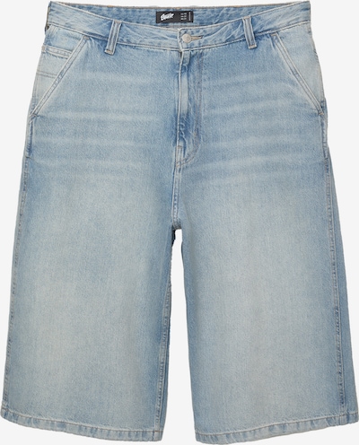 Pull&Bear Farkut värissä vaaleansininen / pastellioranssi, Tuotenäkymä