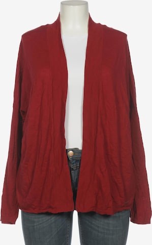 TRIANGLE Strickjacke XXL in Rot: predná strana