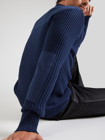 G-STAR Svetr 'Army' – modrá