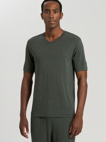 Hanro Shirt 'Casuals' in Groen: voorkant
