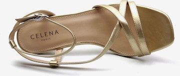 Celena Páskové sandály 'Chia' – zlatá