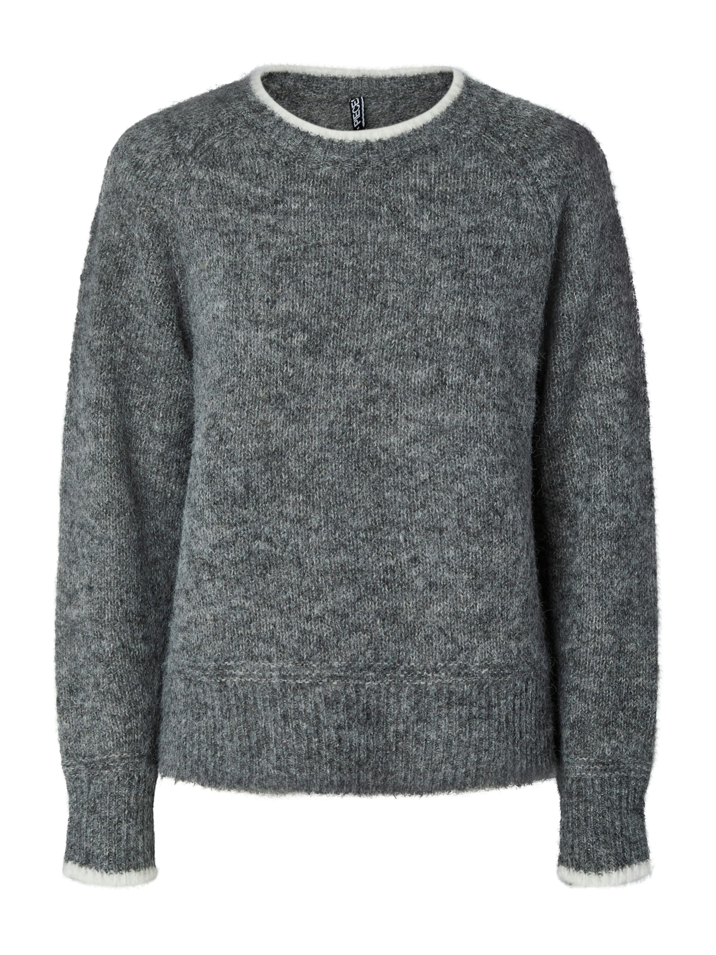 pilka PIECES Megztinis 'PCIVY': priekis