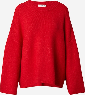 Pull-over 'Ulva' EDITED en rouge : devant