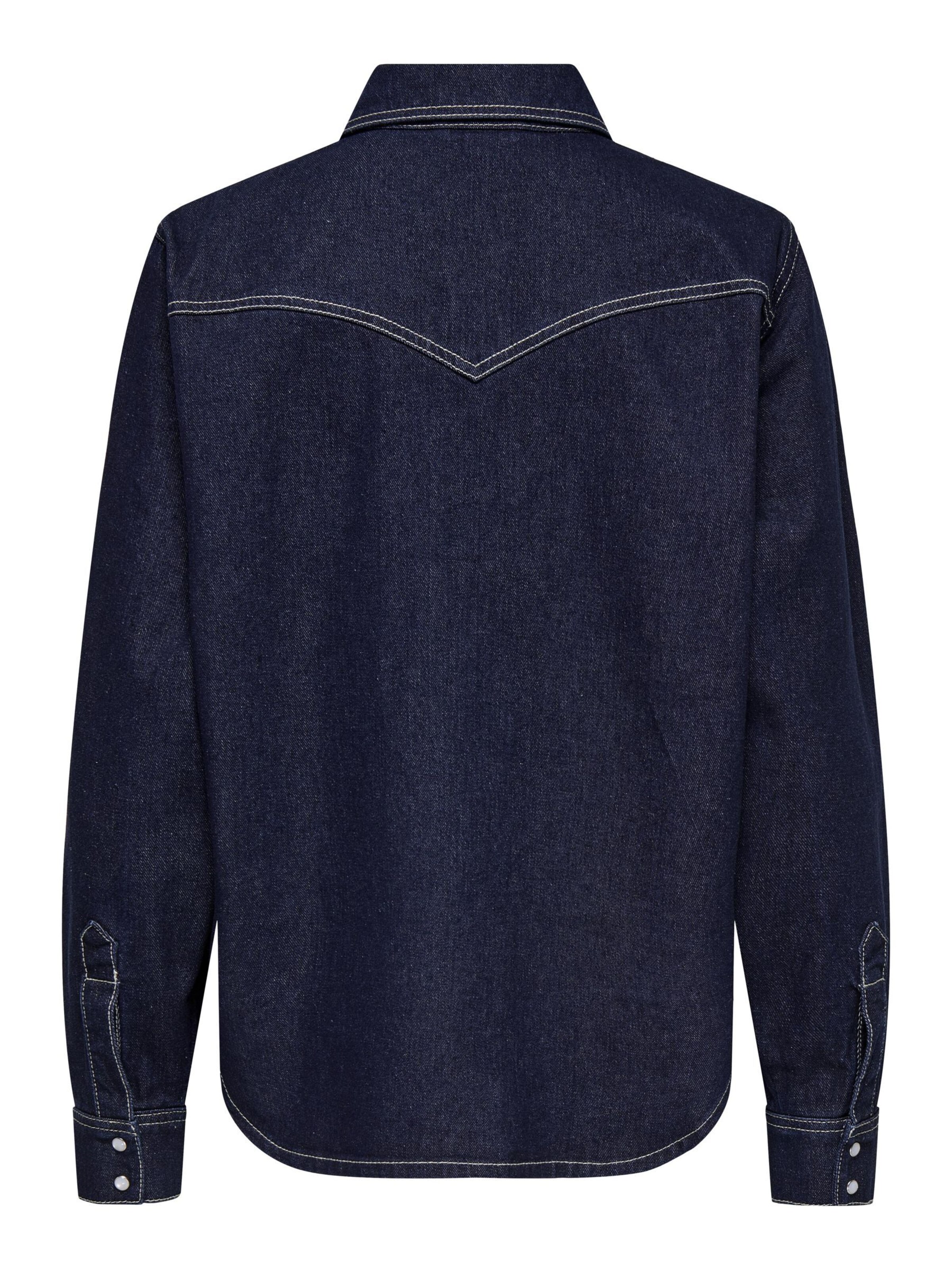 JDY Blouse 'JDYBella' in Blauw