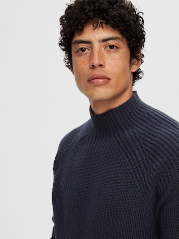 SELECTED HOMME Sweater in Blue