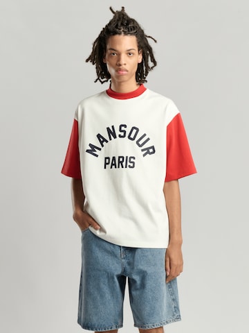 Mansour Shirt 'Paris College T-shirt' in Rot: Vorderseite