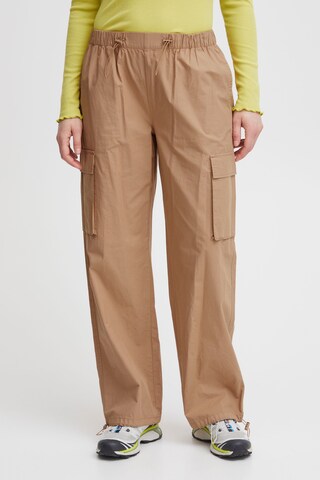 b.young Loose fit Cargo Pants 'Demete' in Brown: front