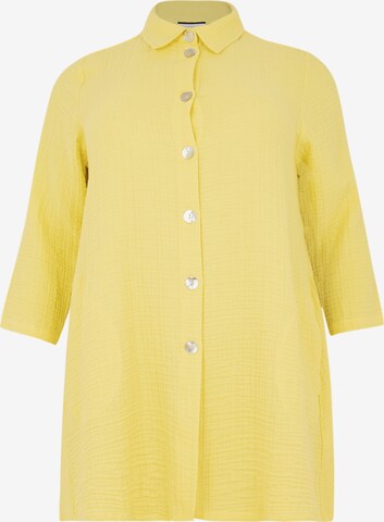 Yoek Blouse in Yellow: front