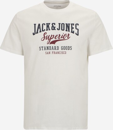 Jack & Jones Plus T-Shirt in Weiß: predná strana