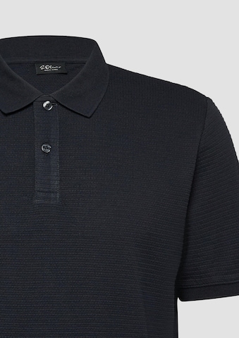 s.Oliver BLACK LABEL Shirt in Blue