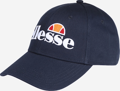 ELLESSE Chapeau 'Ragusa' en bleu marine / orange / rouge / blanc, Vue avec produit