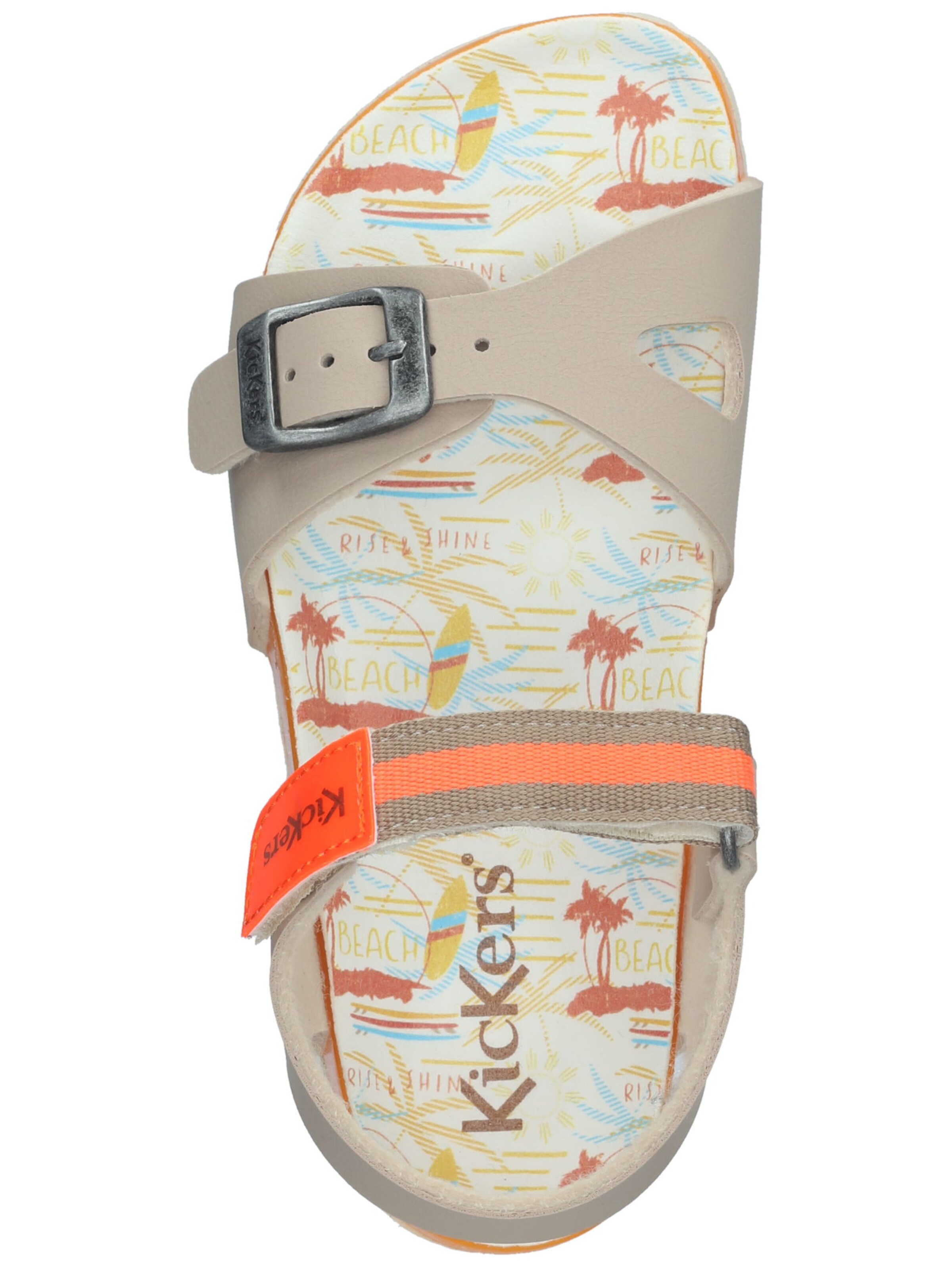 Kickers Sandalen in Beige