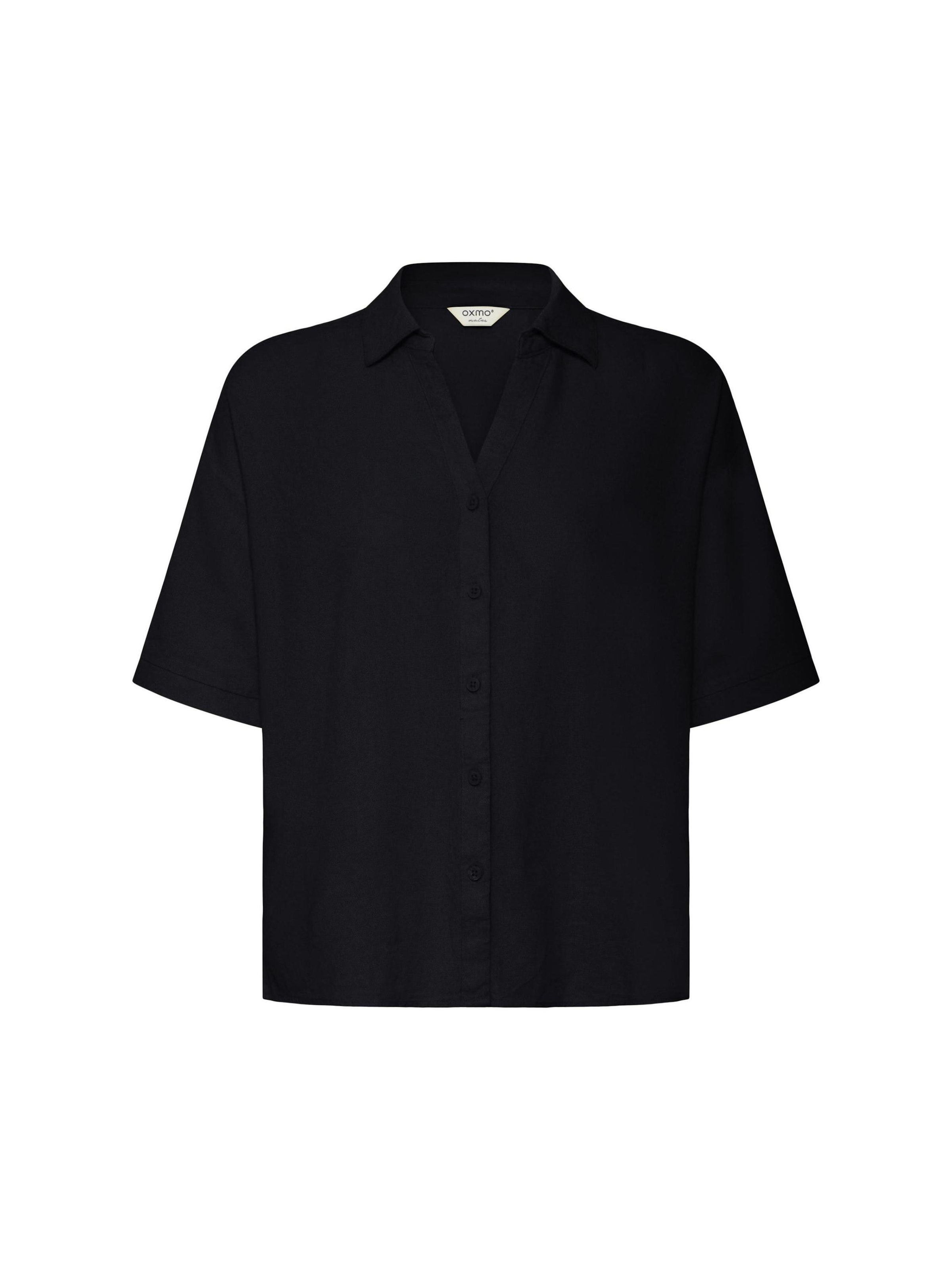 Chemisier ' OXNInna ' Oxmo en noir : devant