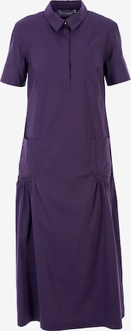 Robe-chemise HELMIDGE en violet : devant