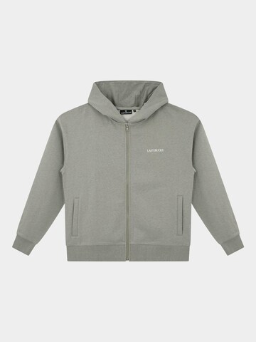 Veste de survêtement 'Last Bucks | Capital Zip Hoodie' Last Bucks en gris : devant