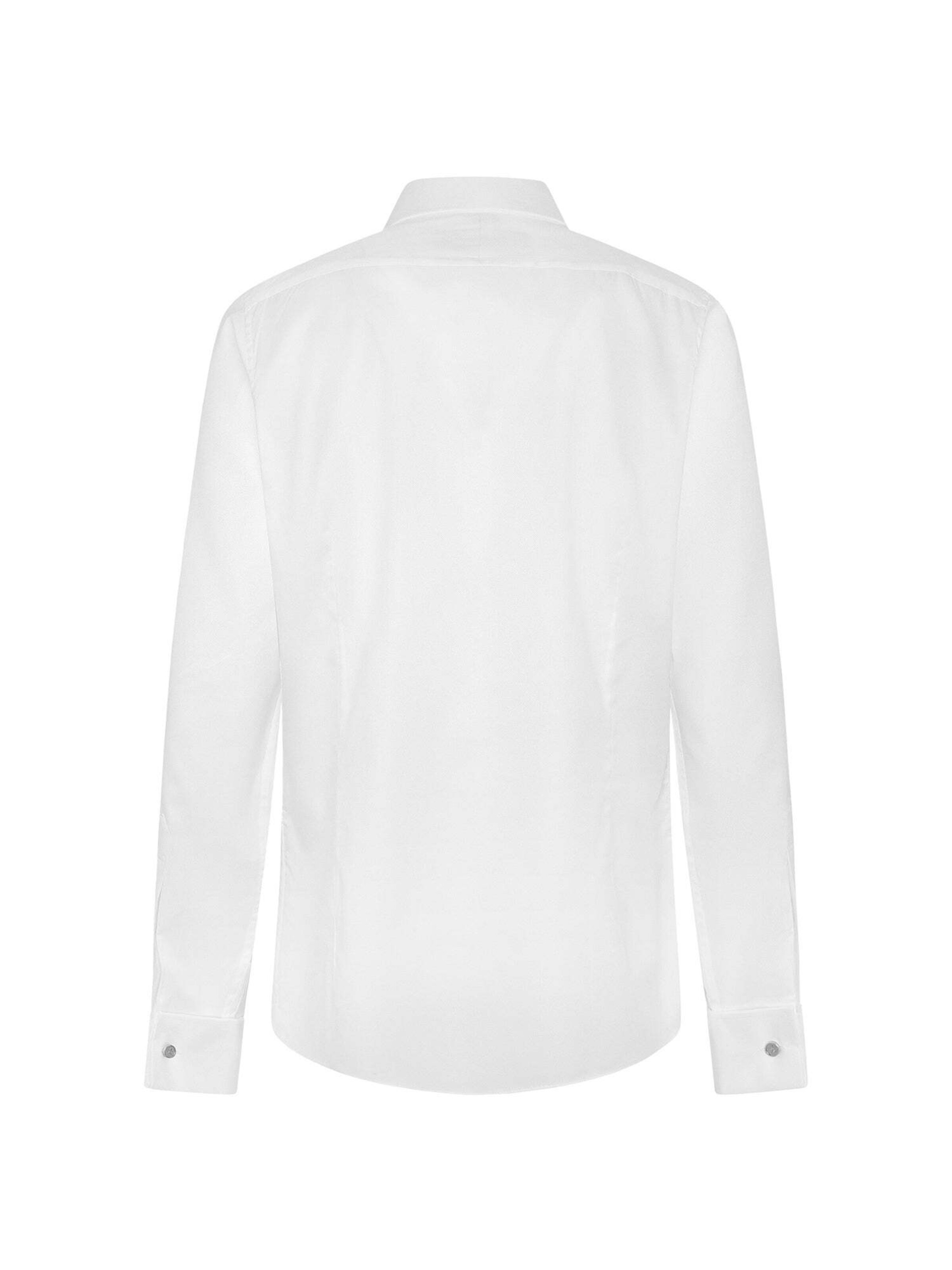 Hackett London Slim Fit Hemd in Weiß