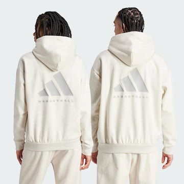 ADIDAS ORIGINALS Sportsweatshirt 'One' i hvid: forside
