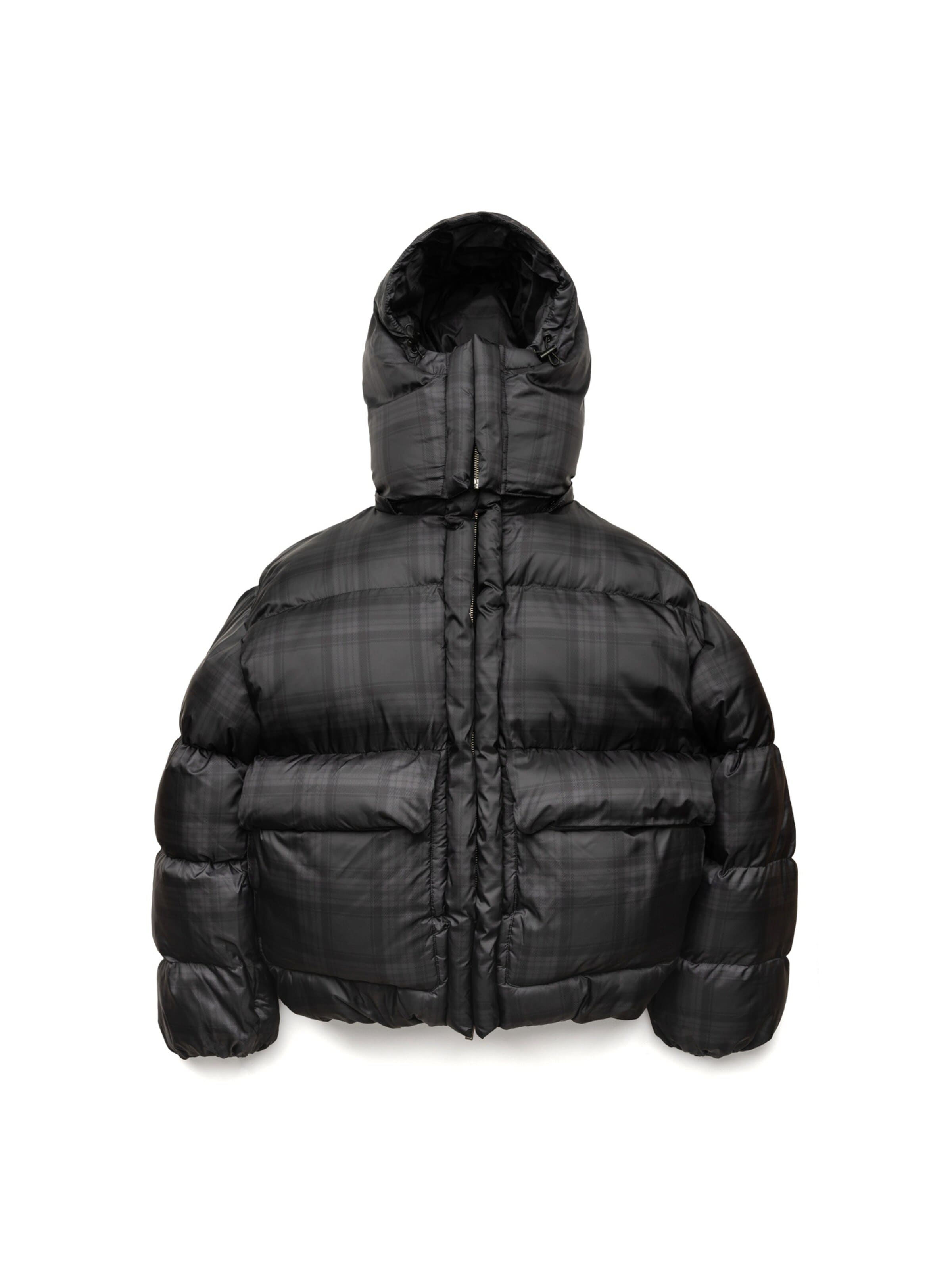 ENRAGE - Chaqueta de invierno 'PUFFY JACKET' en negro: frente