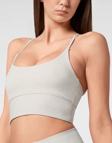 Plein Sport - Soutien Bustier Soutien de desporto em cinzento