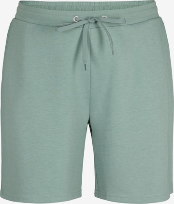 Pantalon 'Malisa' Zizzi en vert : devant