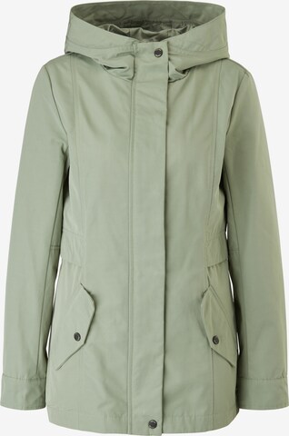 s.Oliver Between-Seasons Coat in Green: front