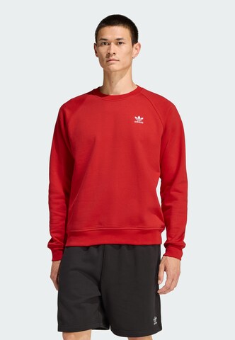 ADIDAS ORIGINALS Sweatshirt in Rood: voorkant