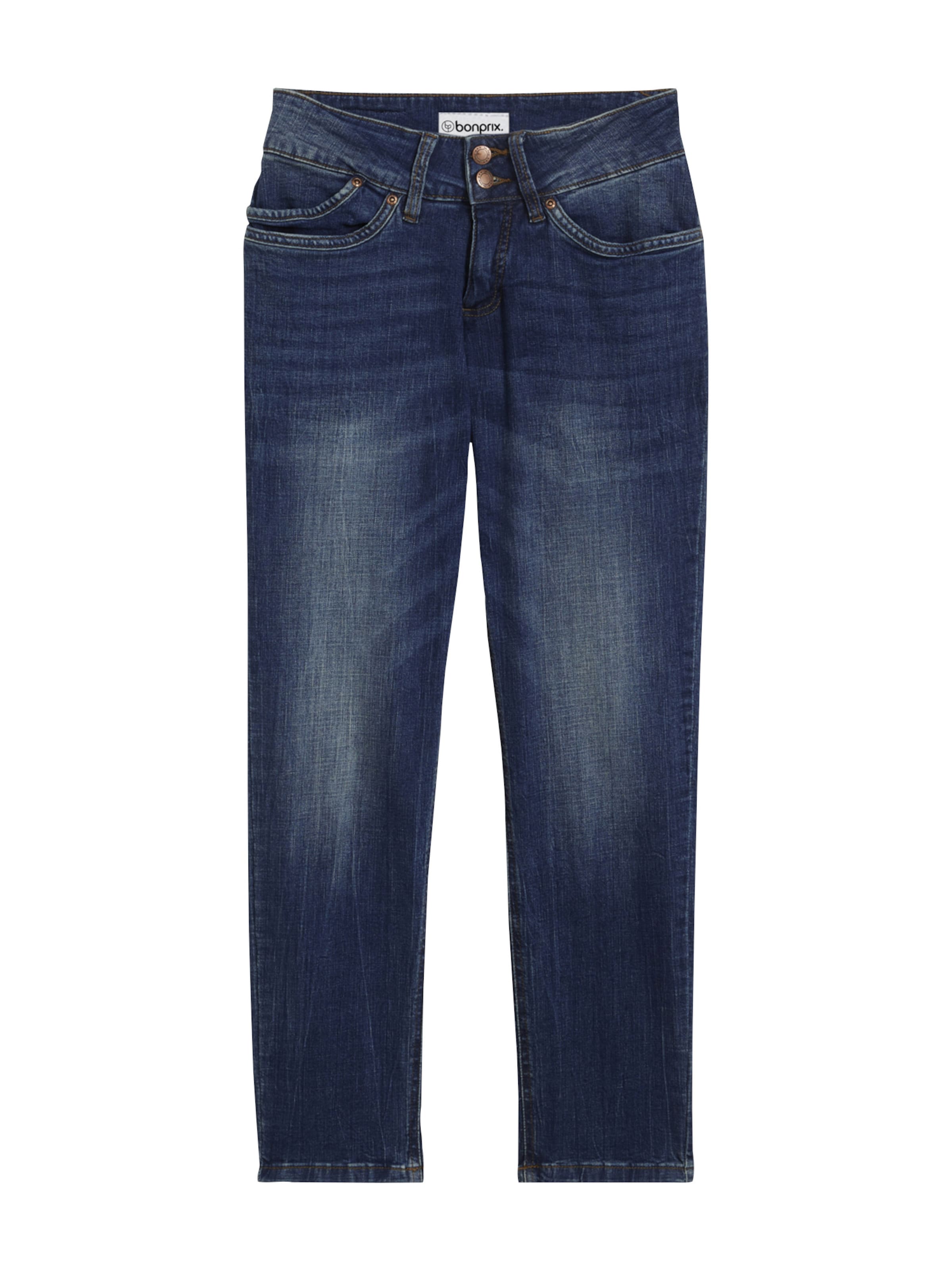 bonprix Regular Jeans in Blauw: voorkant