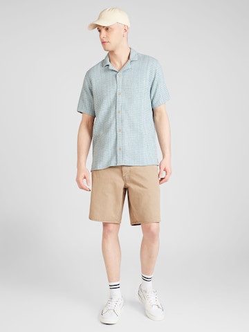 LEVI'S ® Loosefit Τζιν '468 Loose Shorts' σε καφέ