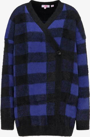 MYMO Oversized Cardigan in Blue: front