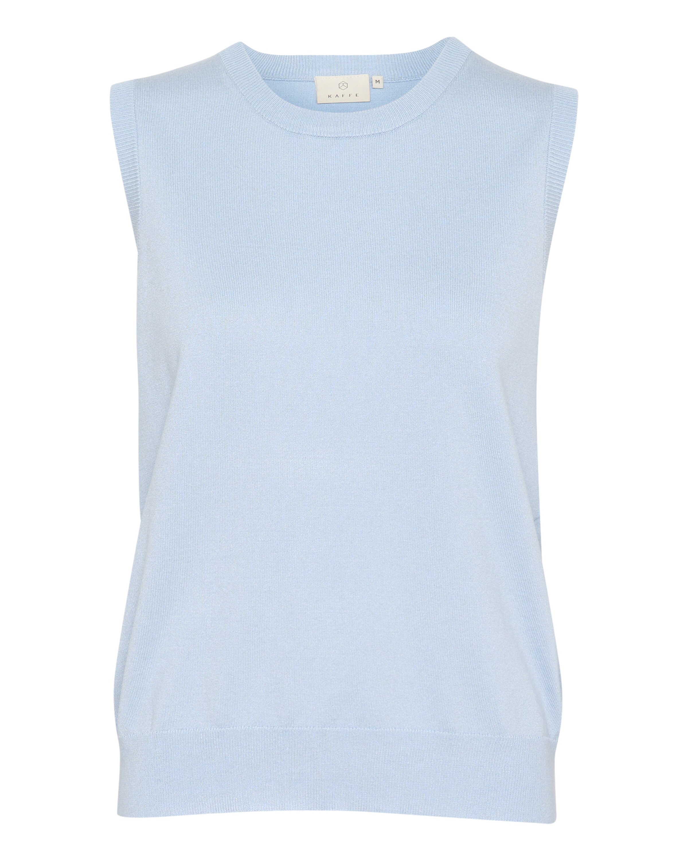 Kaffe Vyšívaný top 'Lizza' - Modrá: predná strana