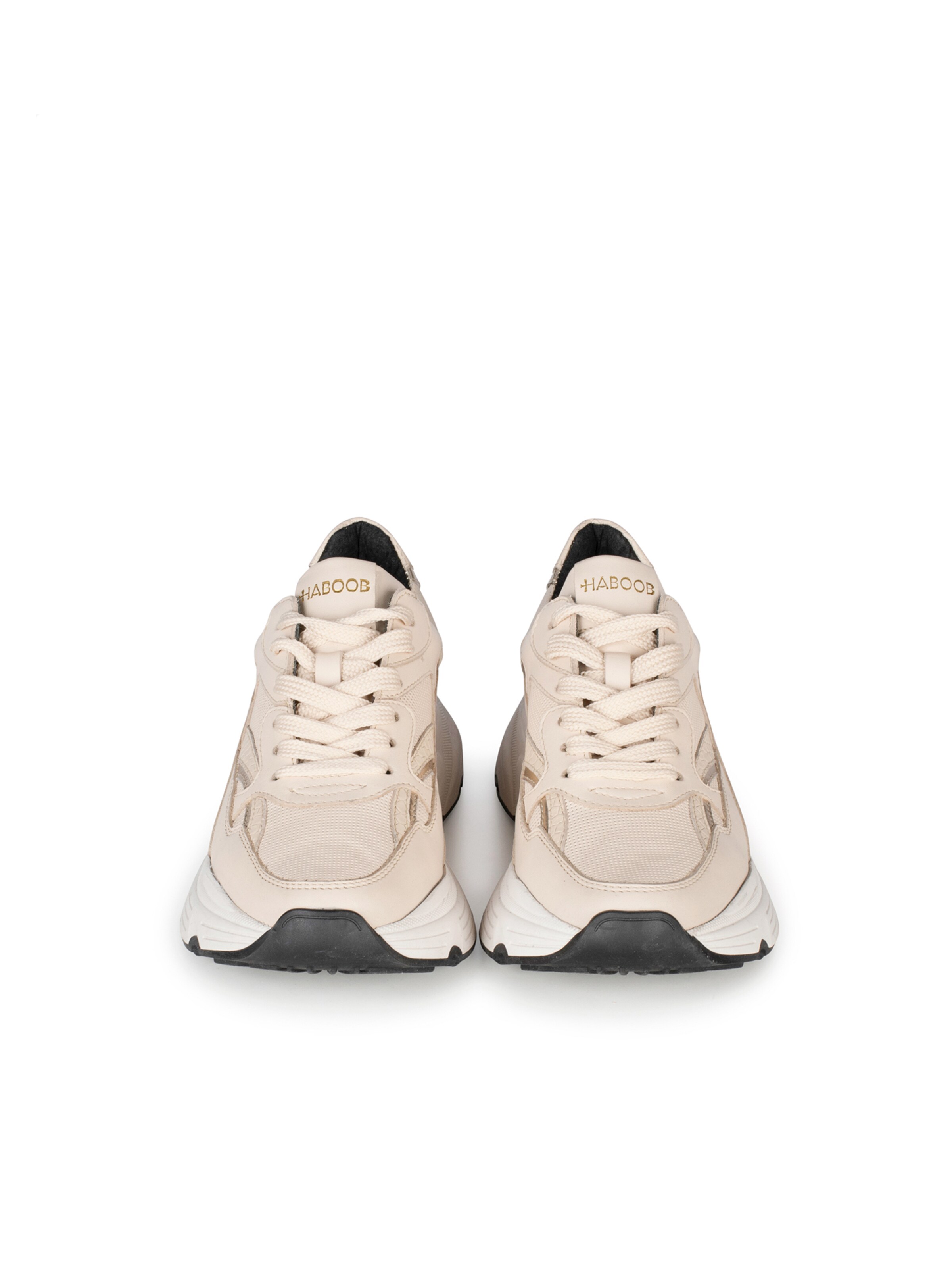 Haboob Sneakers laag 'LouLou' in Beige