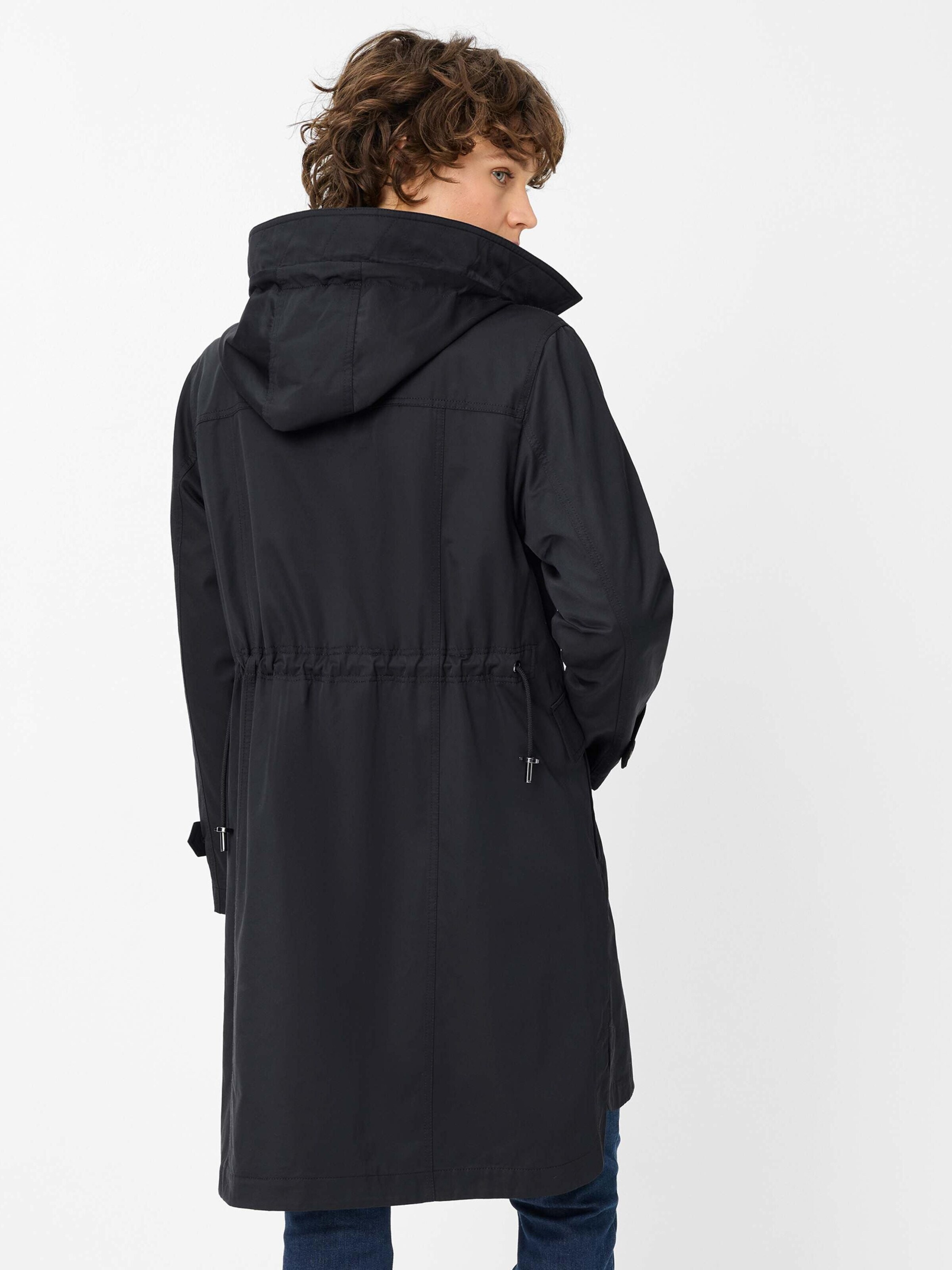 Fuchs Schmitt Between-seasons coat 'Kurzmantel Sunderland' in Blue