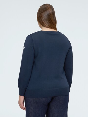 Pull-over Fiorella Rubino en bleu