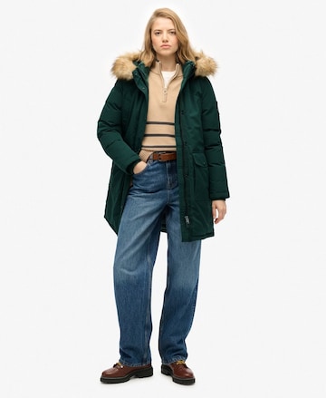 Superdry Winterparka 'Everest' in Groen
