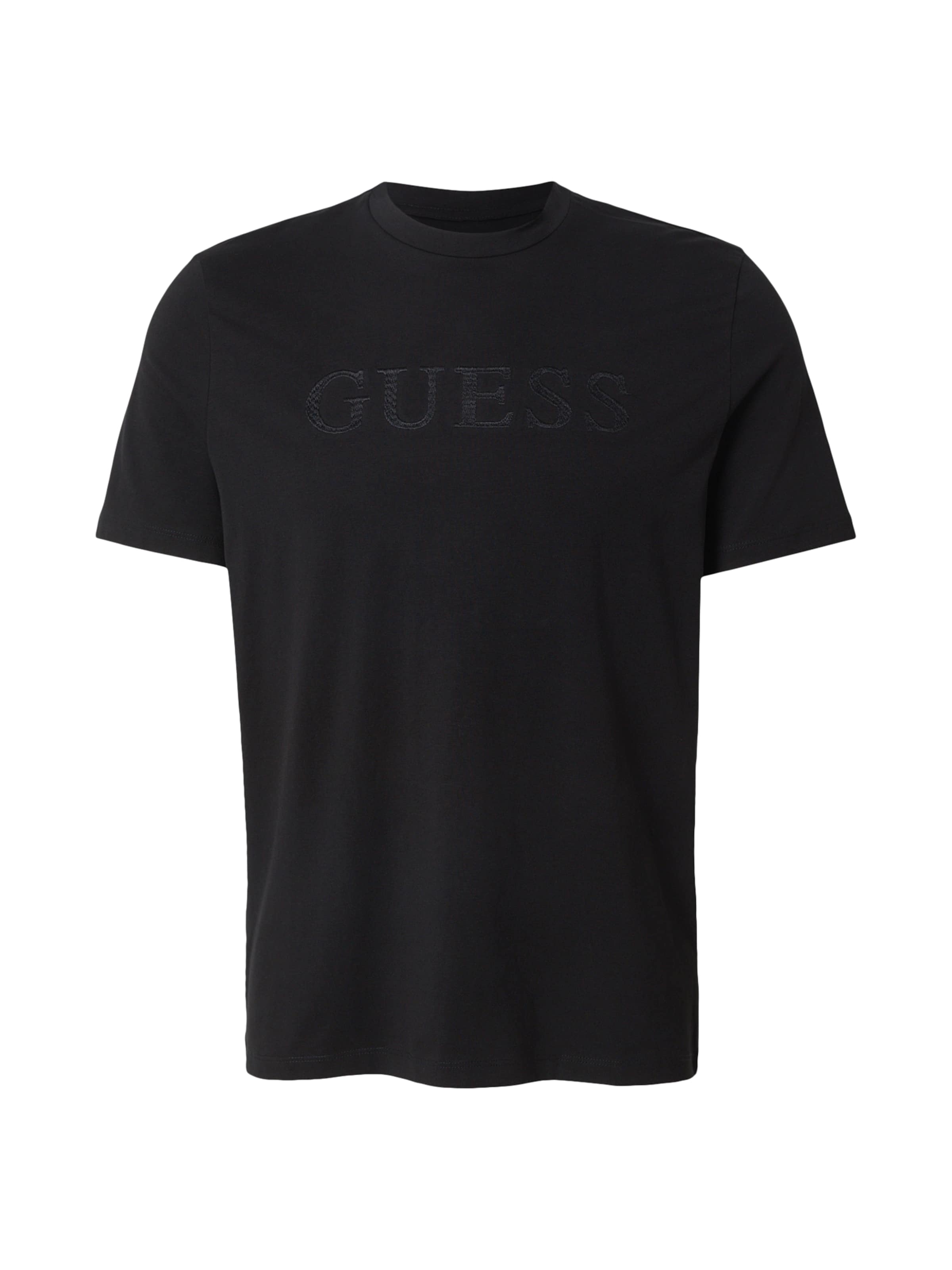 Maglia funzionale 'PRAT' di GUESS in nero: frontale