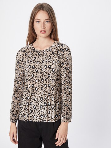 JDY Blouse 'BOA' in Bruin: voorkant