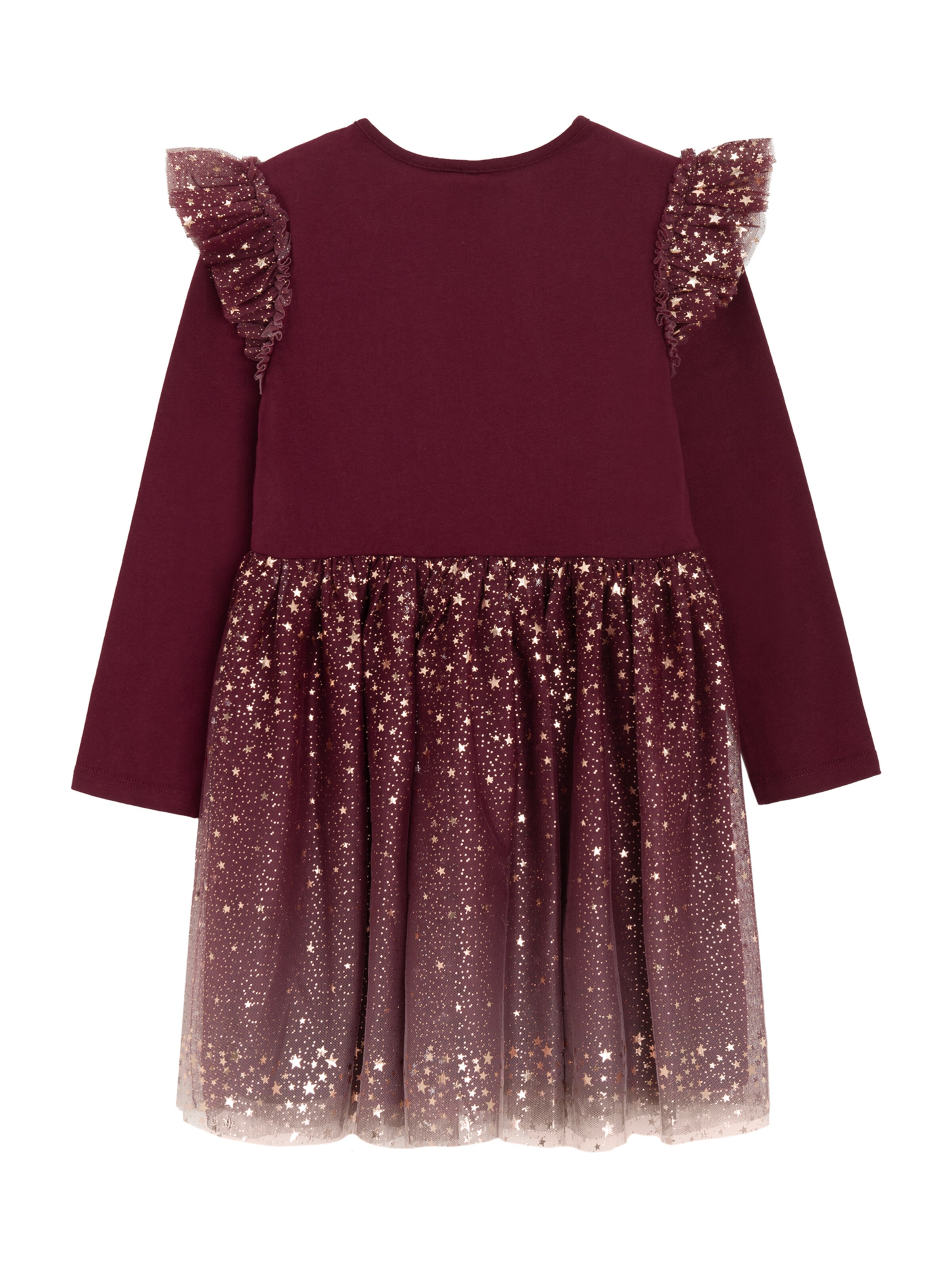 Cool Club Kleid in Rot: Rückseite