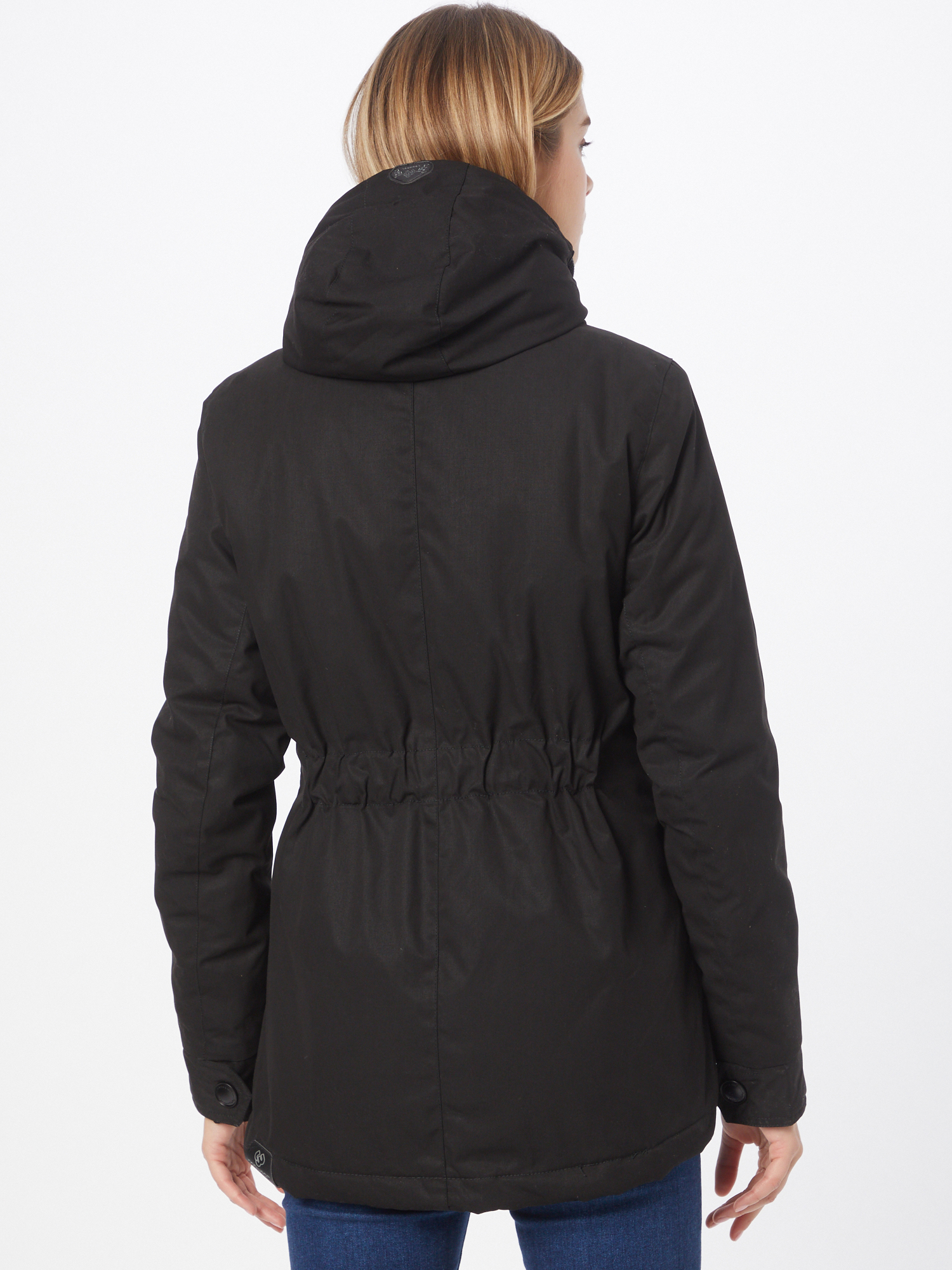 Odzież ejjrE Ragwear Parka zimowa Monade w kolorze Czarnym 