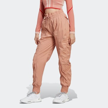 Loosefit Pantalon de sport ADIDAS BY STELLA MCCARTNEY en marron : devant