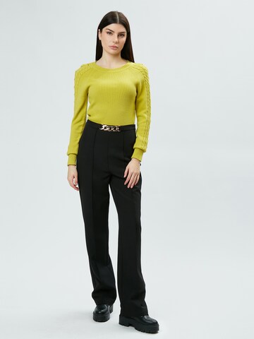 Pull-over Influencer en jaune