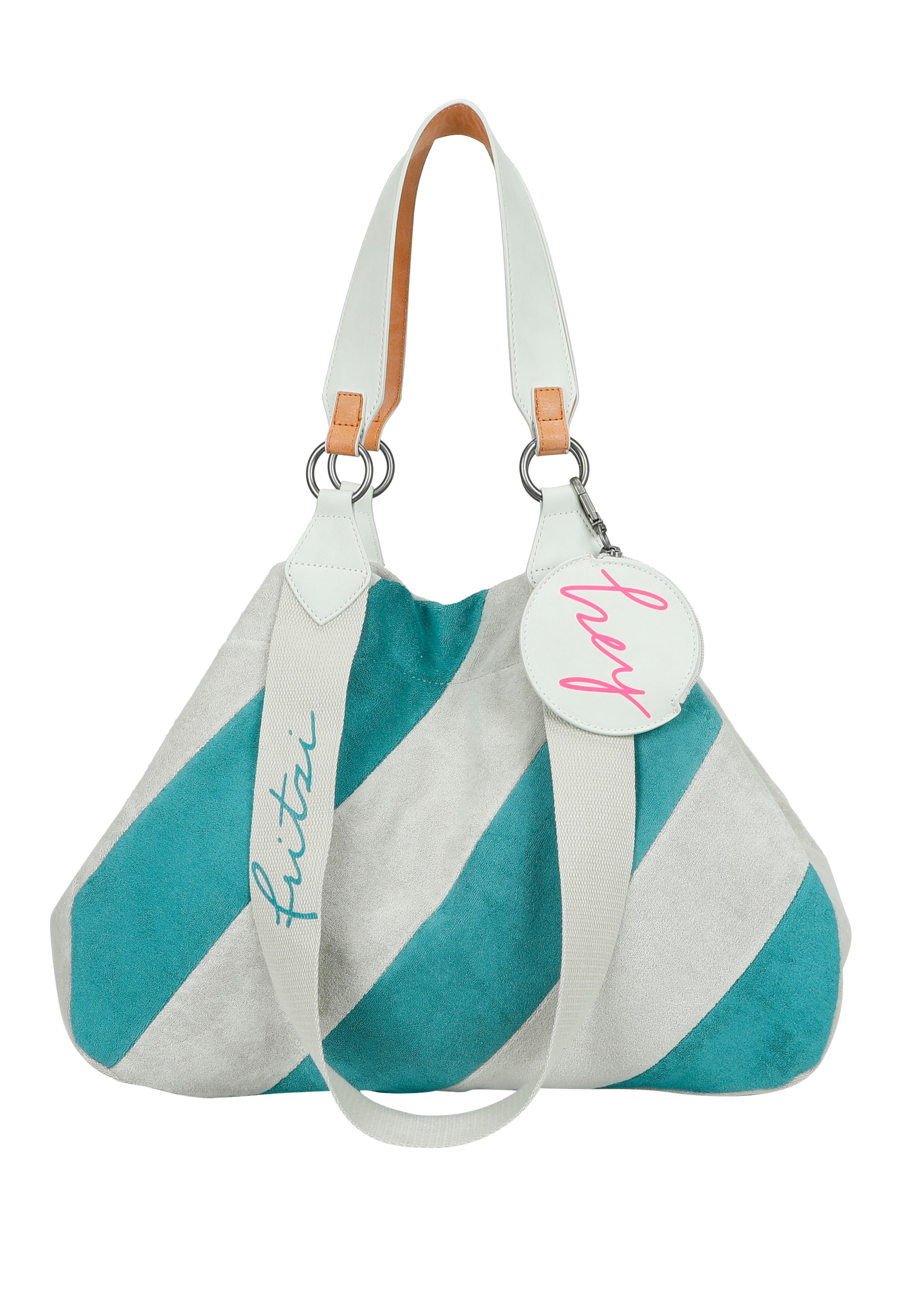 Shopper 'Izzy Medium' di Fritzi aus Preußen in verde: frontale